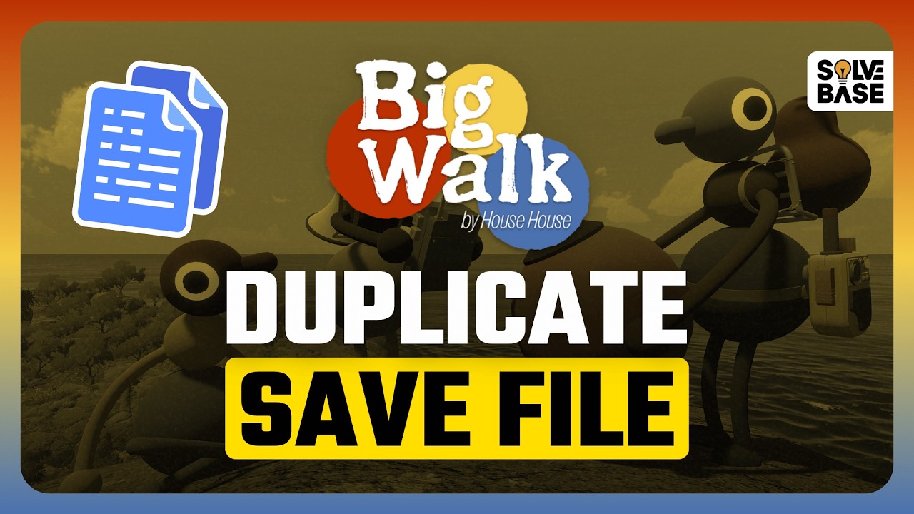 Big Walk gameplay scene from the selected big walk how to save video